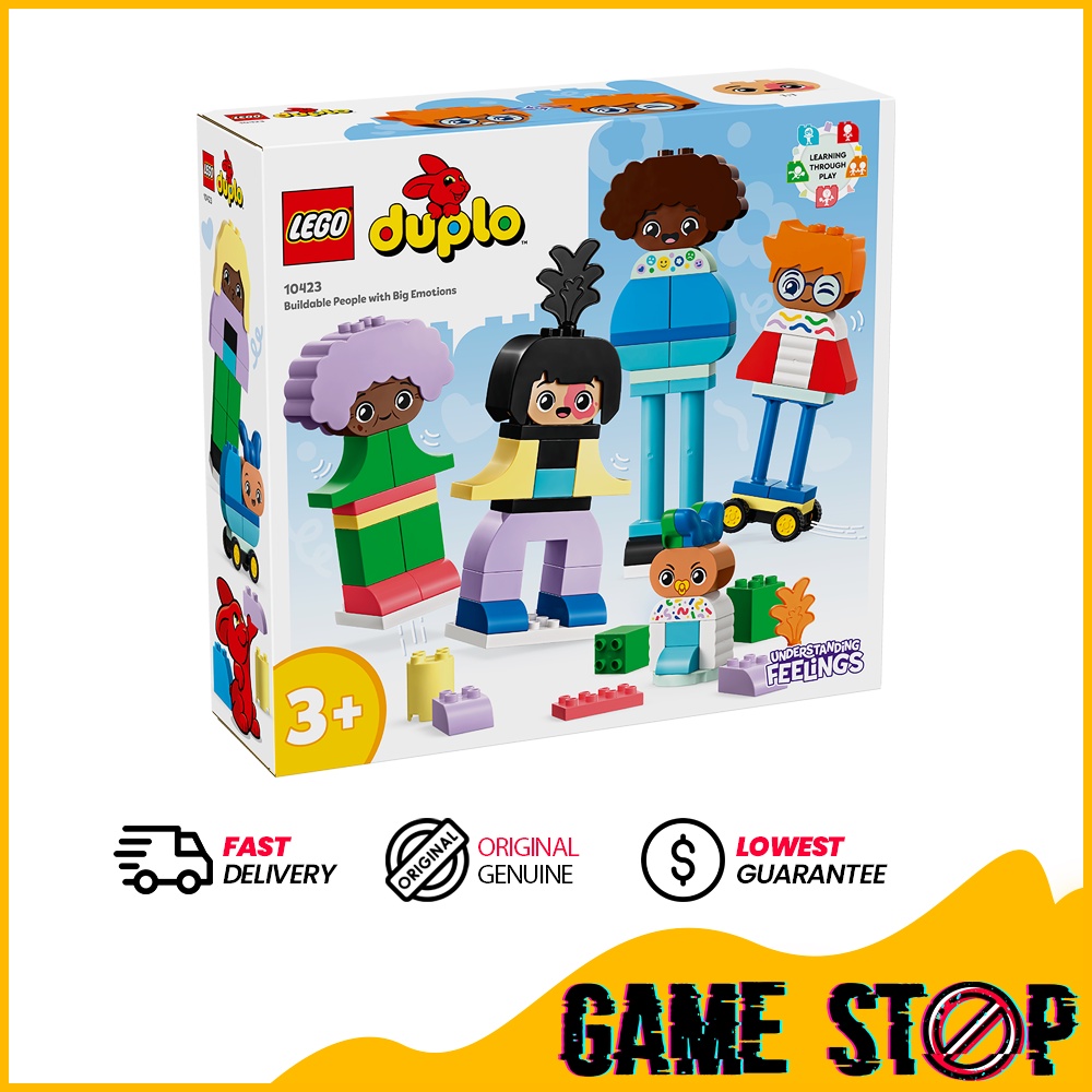 LEGO 10423 DUPLO Town Buildable People with Big Emotions | Shopee Malaysia