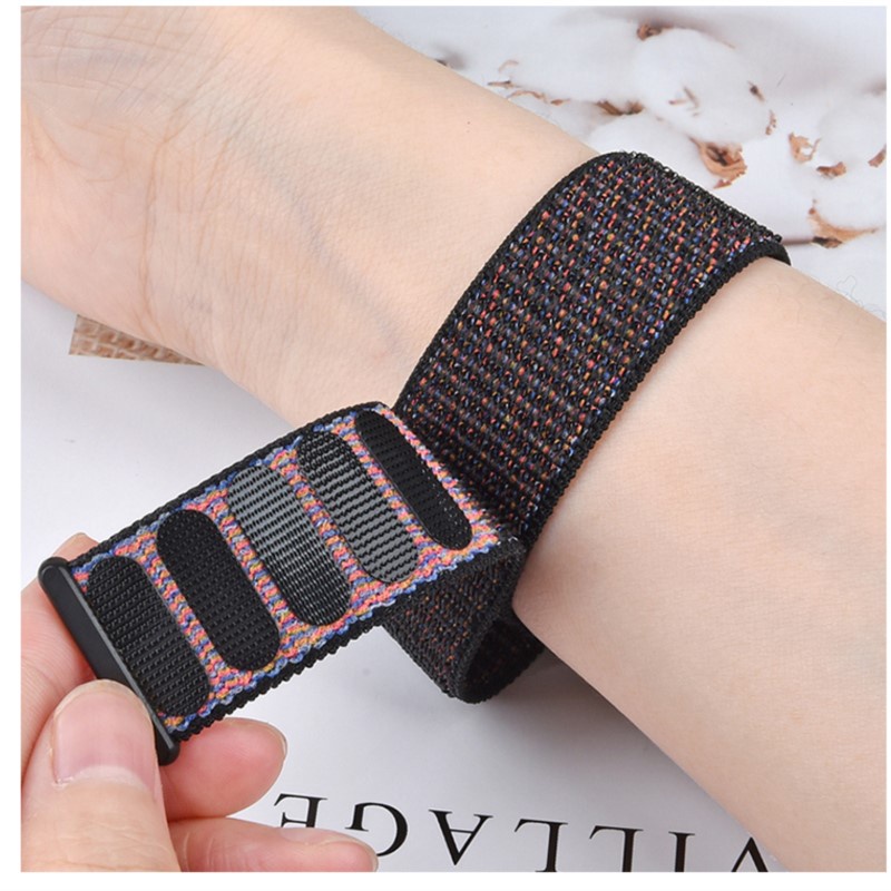 22mm 20mm Nylon loop Watch Strap For Samsung Galaxy Watch 6 5 Pro/4 ...