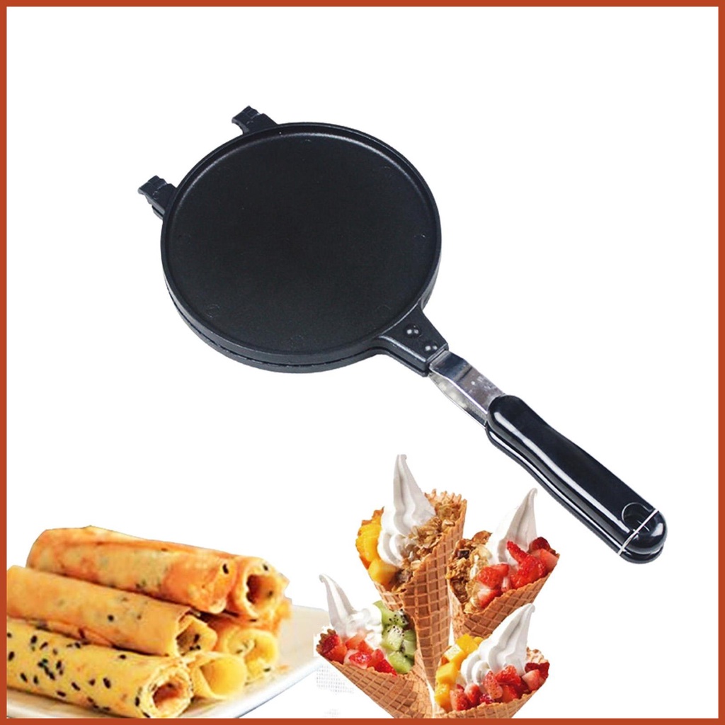 Ice Cream Cone Maker Stove Top Waffle Cone and Bowl Maker NonStick