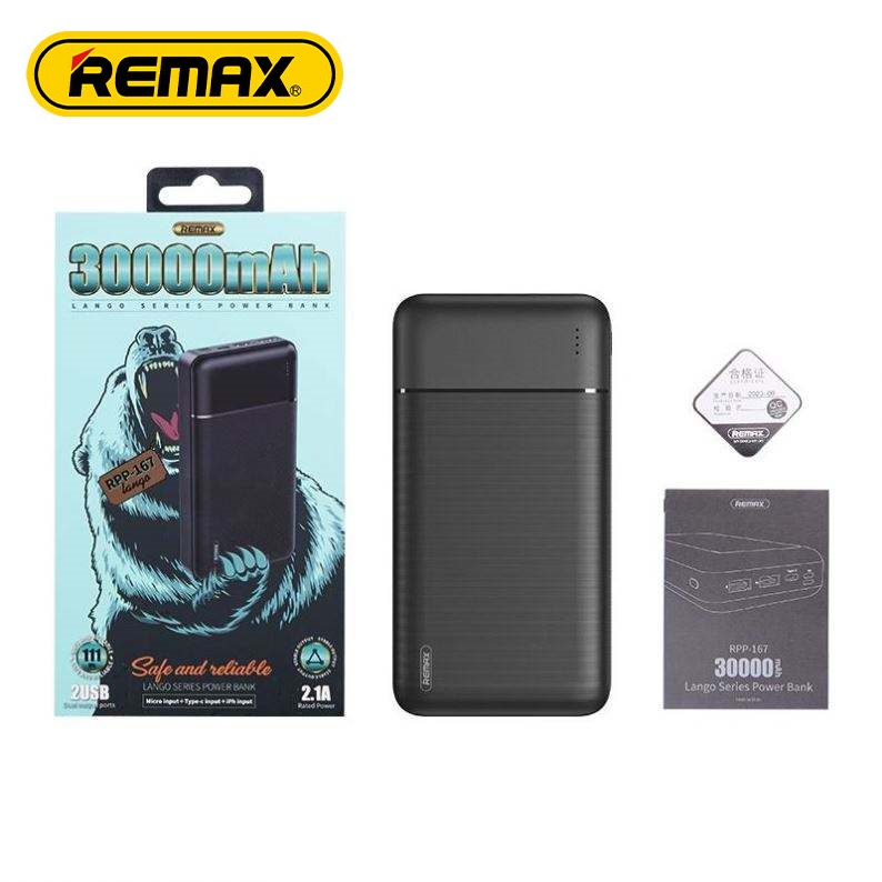 Remax RPP166/167 Super Fast Charge 20000mAh /30000mAh 2.1A Dual Output ...