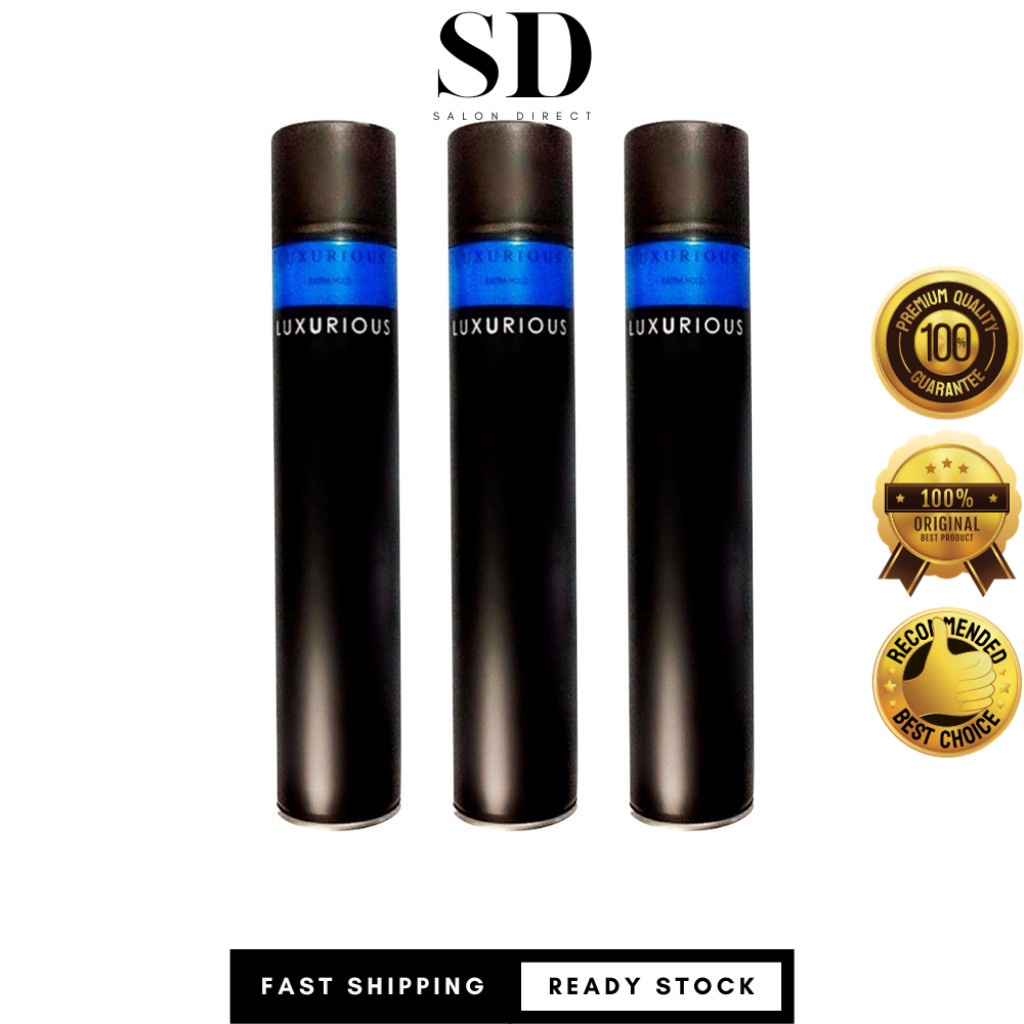LUXURIOUS Japan Extra Hold Hair Styling Spray/ Semburan Penggayaan ...