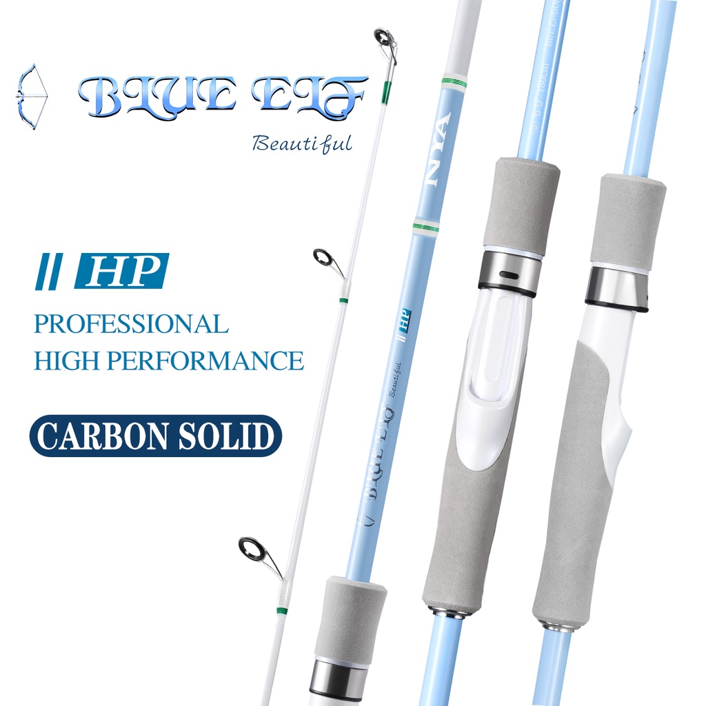 【NYA】Blue Elf 1.8M/2.1M 10-25Ib M Carbon Fiber Bait Spinning Fishing