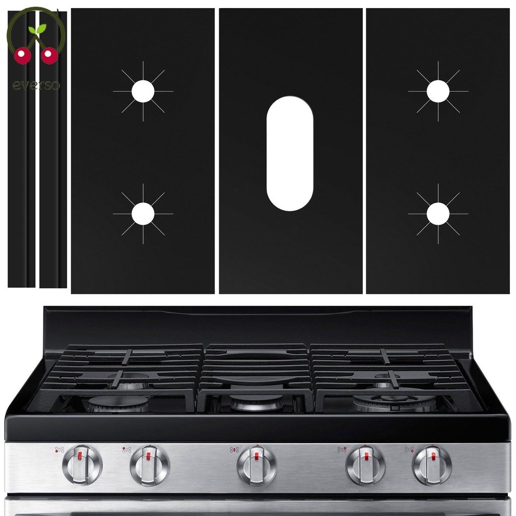 3Pcs Stove Covers with 2 Stove Gap Covers Heat Resistant Gas Stove Top