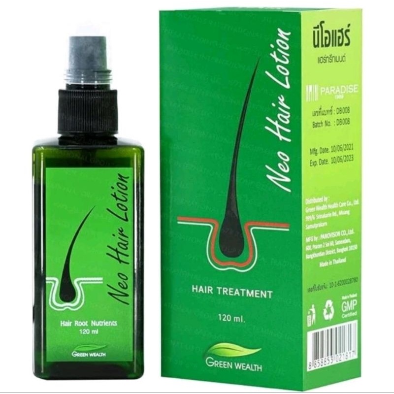 120ml Neo Hair Lotion Hair Treatment Fast Growth By Greenwealth Shopee Malaysia