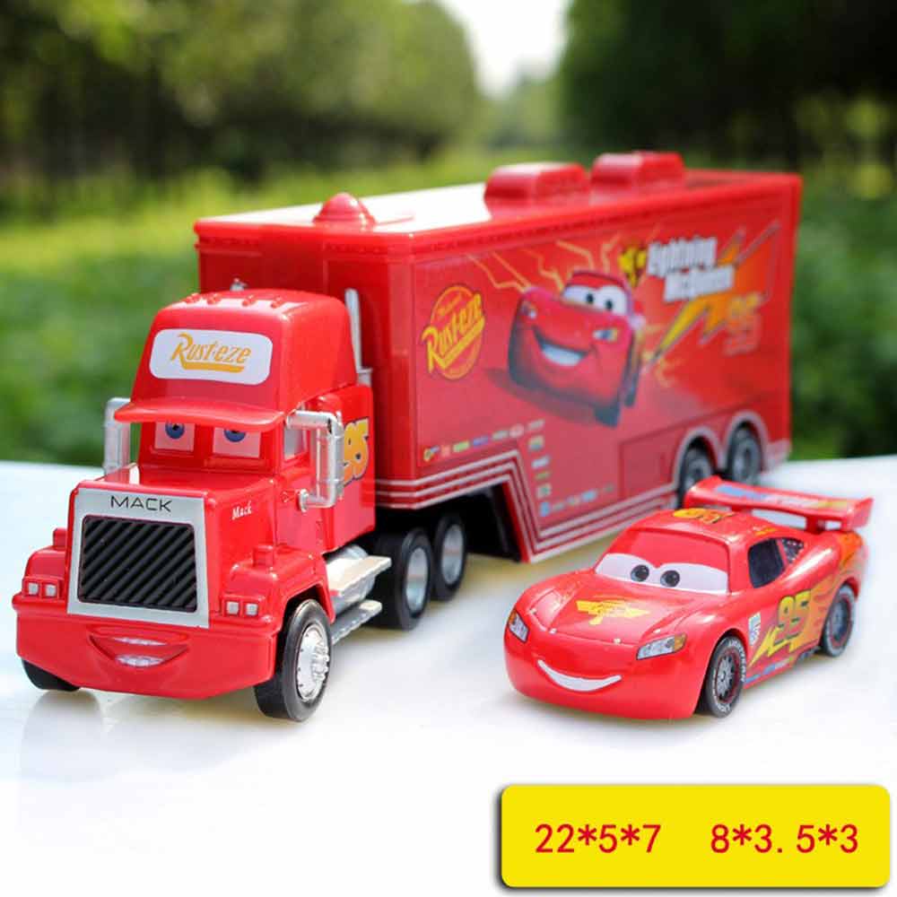 Disney Pixar Cars Lightning McQueen Mack Haulers Truck Racers Shopee