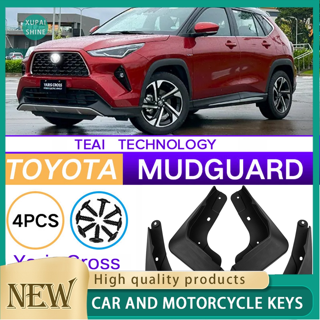 xps Mud guard For Yaris Cross hev 2023 2024 Hybrid Splash guards