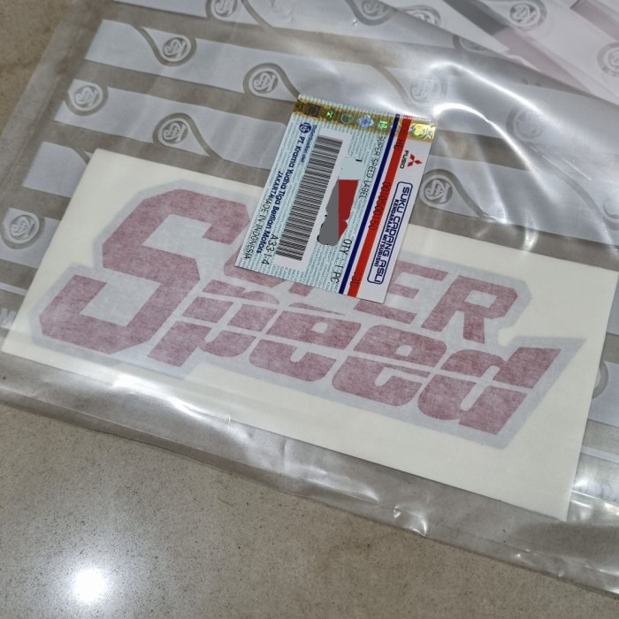 Genuine Mitsubishi Canter Super Speed Sticker | Shopee Malaysia