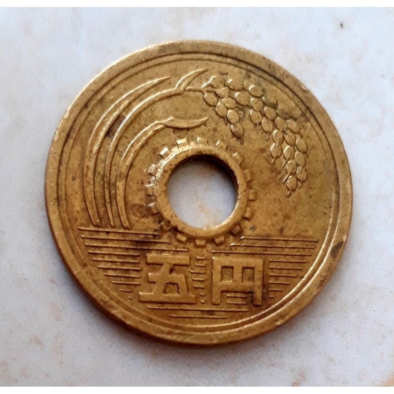 Lucky Coin 5 Yen Japan | Shopee Malaysia