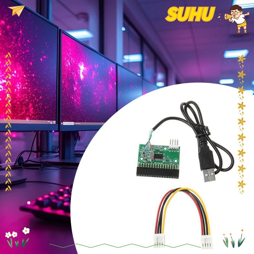 SUHU Floppy Disk Adapter, 34Pin 1.44MB Floppy Drive Connector ...