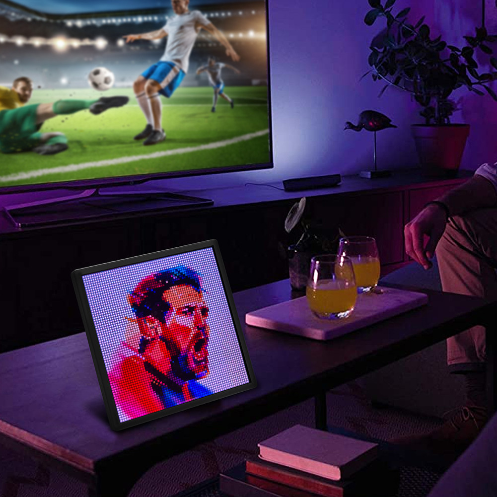 LED Matrix Pixel Display APP Control Pixel Display Frame for DIY Game ...