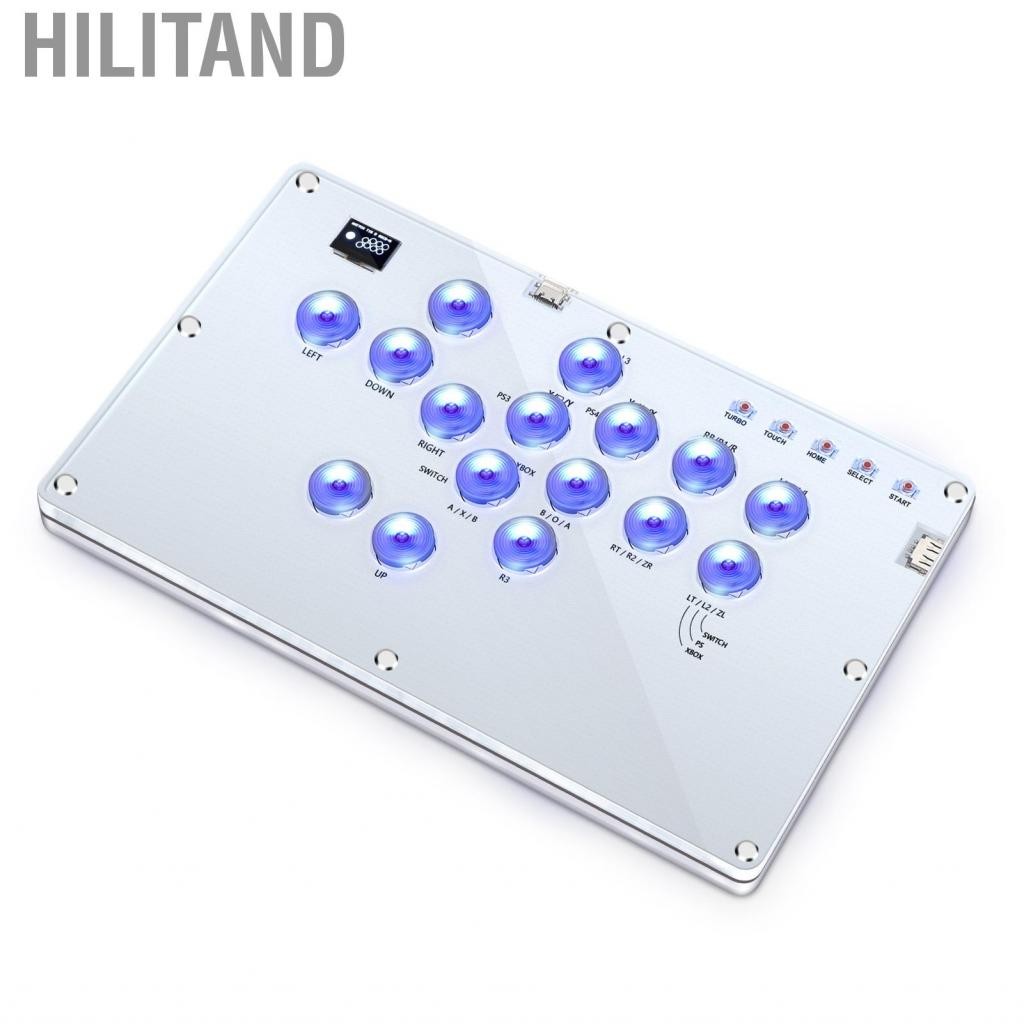 Hilitand Game Controller 16 Keys Acrylic SOCD Wide Compatibility Turbo ...