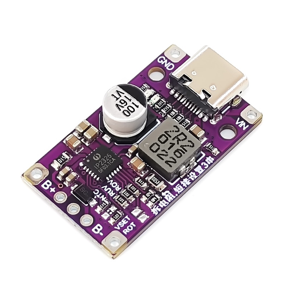 Pcbfun 15w 23s Typec Lithium Battery Charger Module Charging Board
