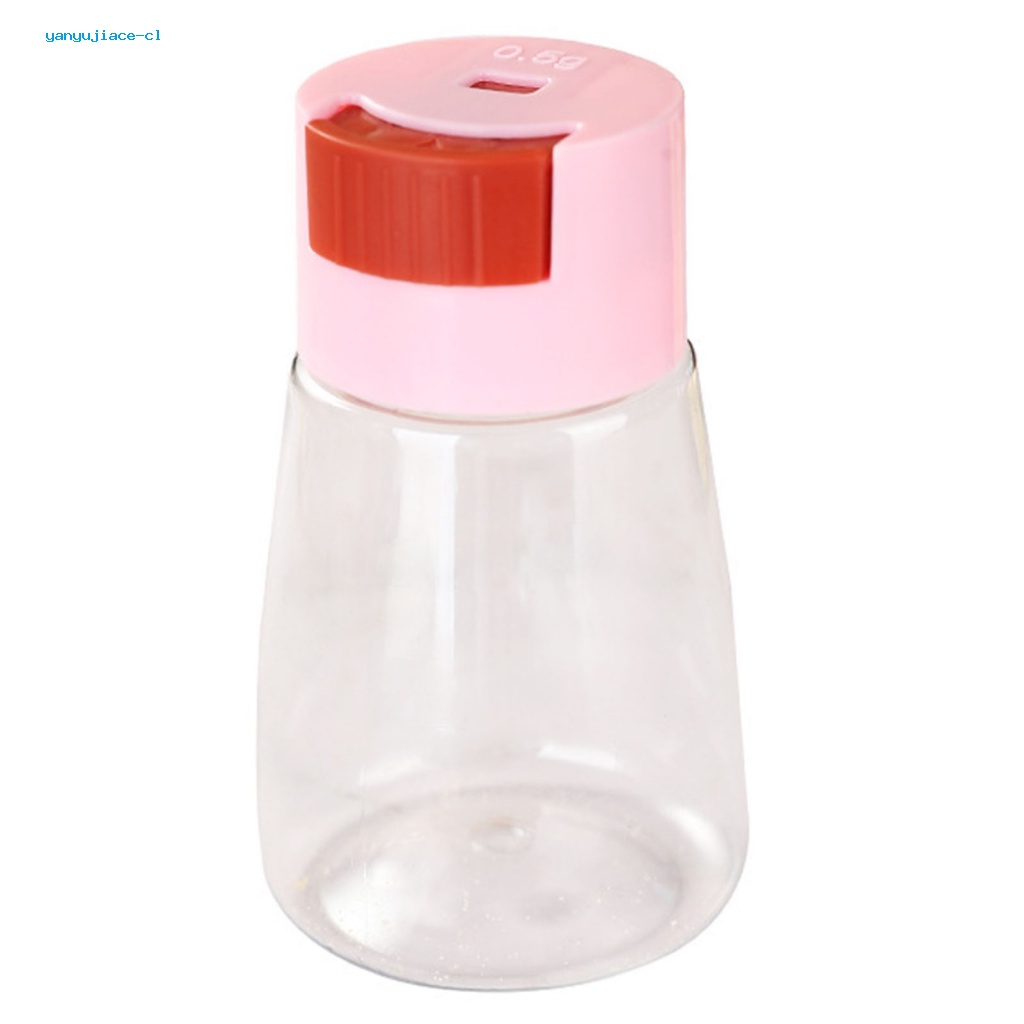 [yanyujiace] Transparent Spice Bottle Measuring Seasoning Bottle Easy