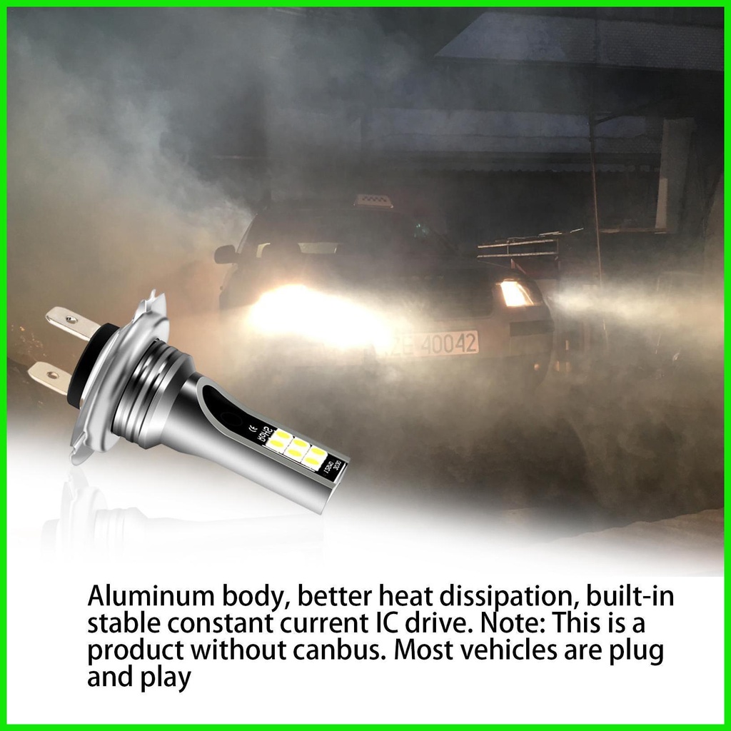 Car LED Headlights Auto Driving Headlight Fog Lamp Plug and Play