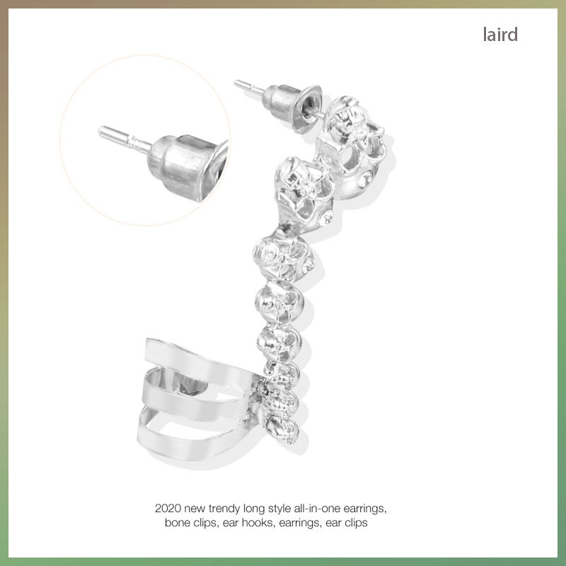 laird Skull Eardrop Alloy Ear Jewelry Skull Funny Personality Eardrop