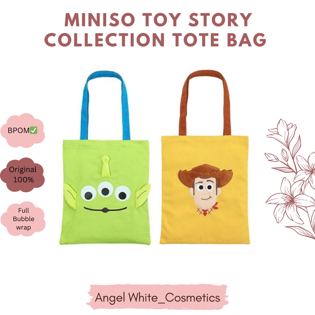 Miniso TOY STORY COLLECTION TOTE BAG Shopee Malaysia