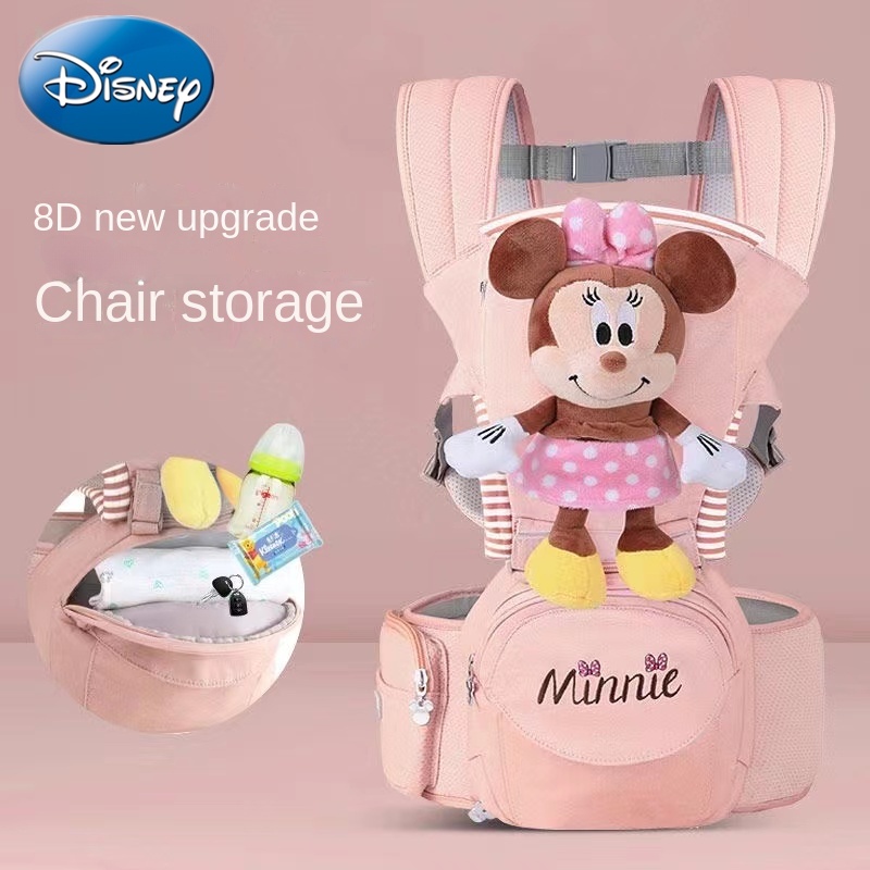 Disney Baby Carrier with 3-In-1 Design and Storage Perfect for