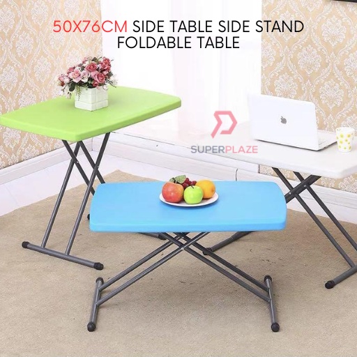 50x76cm Foldable Side Table Stand Portable Study Dining Table Outdoor