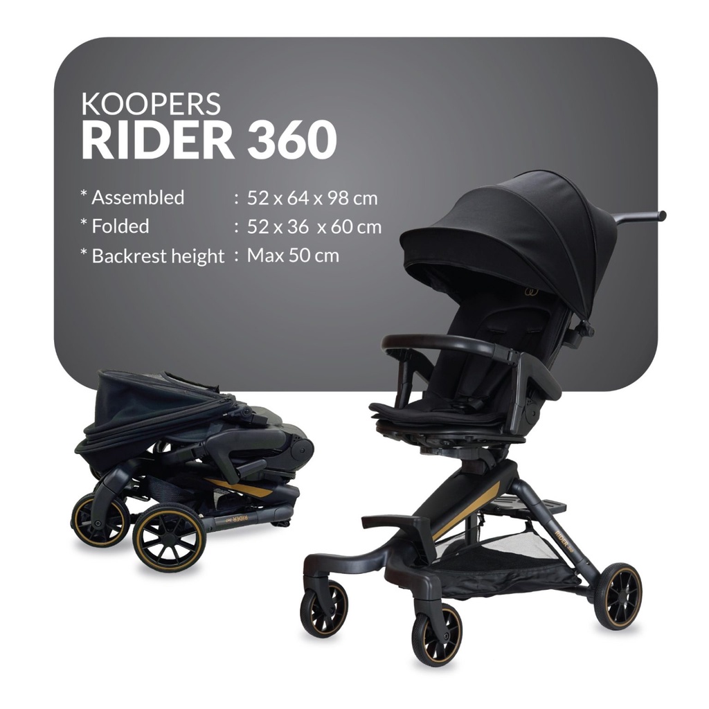 (New Upgraded 2023) KOOPERS RIDER 360 NEW - BABY GEAR CLUB SHOP ...