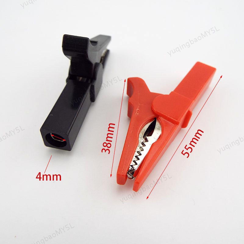 5 Pairs Of Crocodile/Alligator Electrical Clips - 55mm Length, Strong Grip For Wiring & DIY 3 thumbnail image