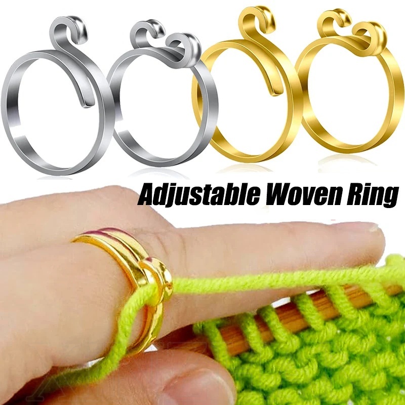 High Quality Knittied DIY Yarn Finger Loop / Adjustable Knitting ...