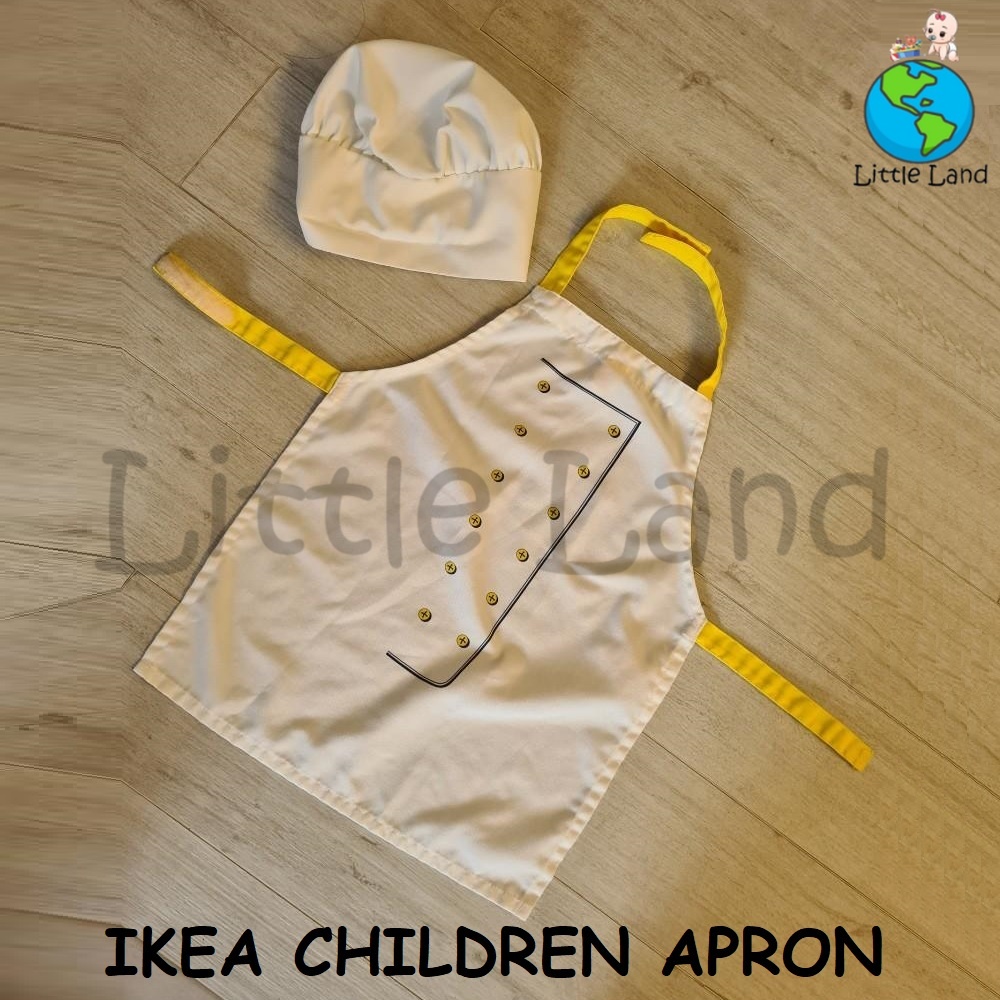 IKEA Children Apron / Apron Kanakkanak / Apron Masak / Kid Baking