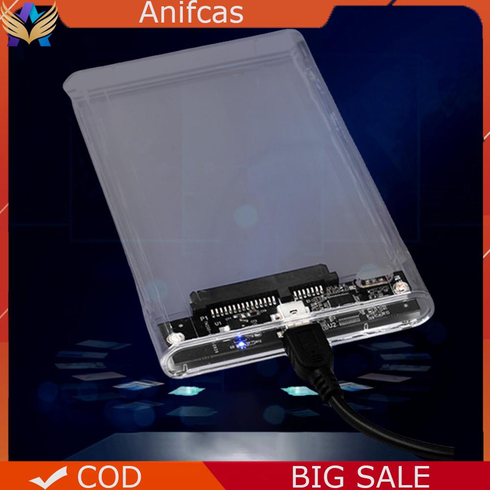 2.5 Inch HDD SSD Enclosure SATA Portable Solid State Drive Box for ...