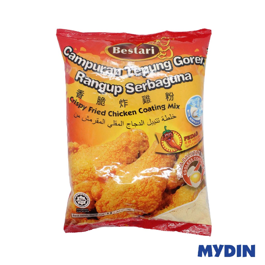 Bestari Crispy Fried Chicken Coating Mix 1kg Shopee Malaysia 3955