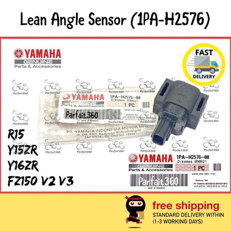 1PAH2576 Y15ZR / Y16ZR / FZ150 V2 V3 / YZF R15 Lean Angle Sensor 100