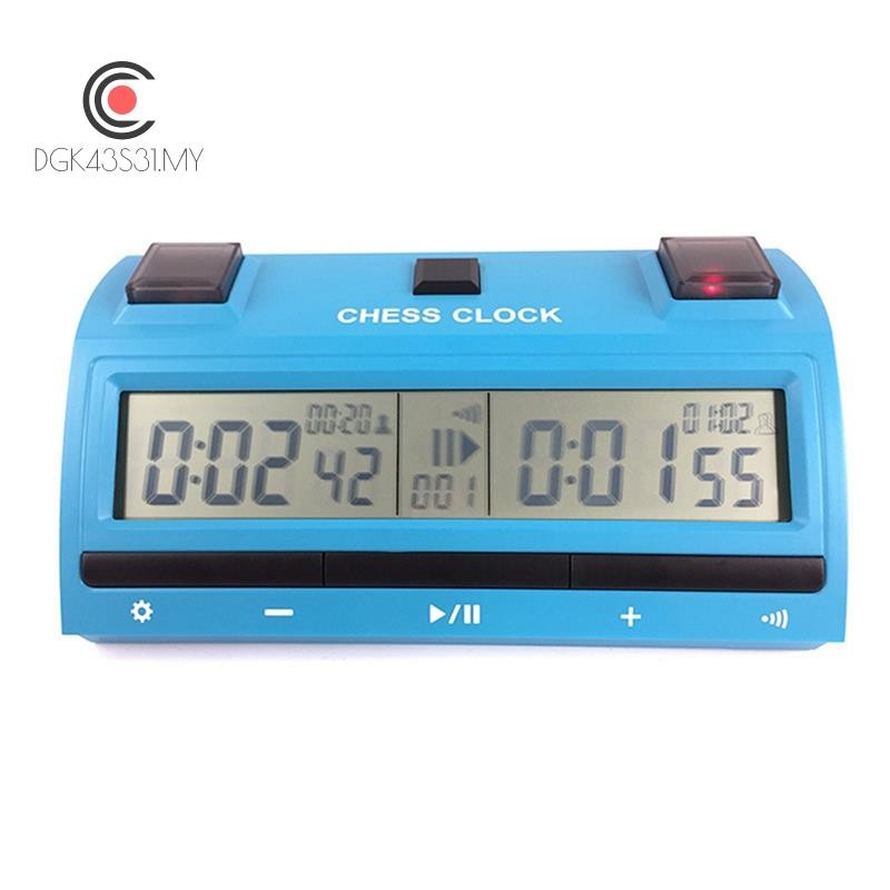 1 Piece Professional Chess Digital Timer Count Up Down Board Game ...