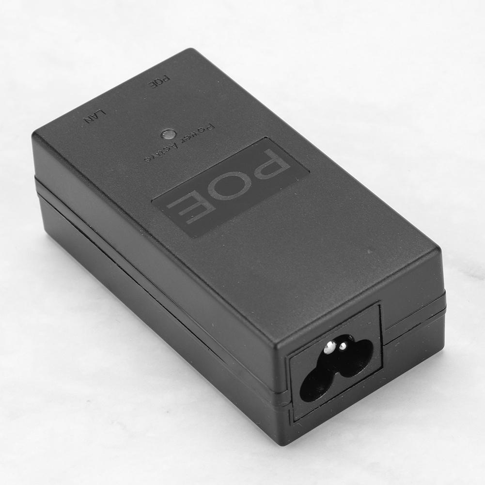 Rain 24V 0.5A 24W Desktop POE Power Injector Ethernet Adapter ...