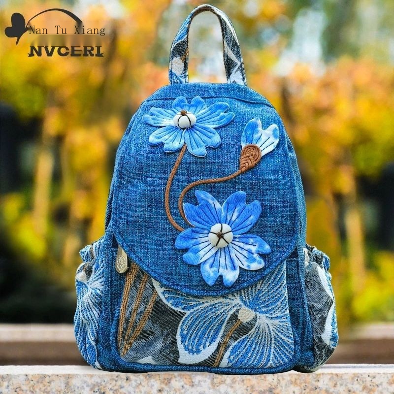 Diy discount denim backpack