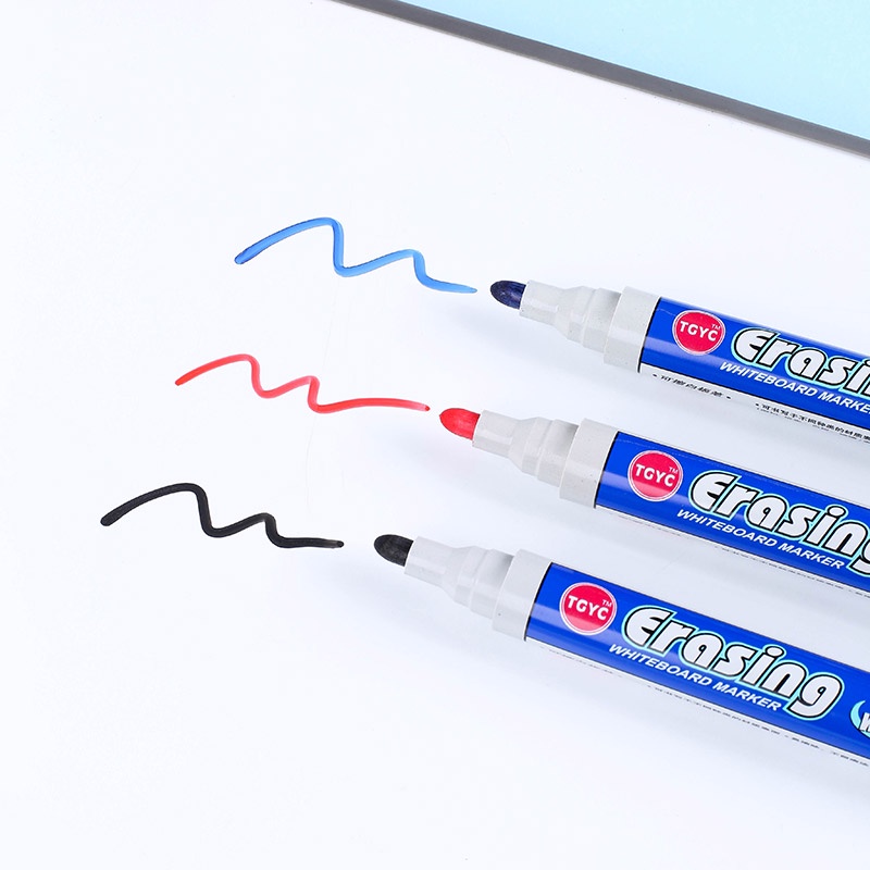 Whiteboard Marker Pen Black Blue Red Ink Acrylic Courier Oily Marker