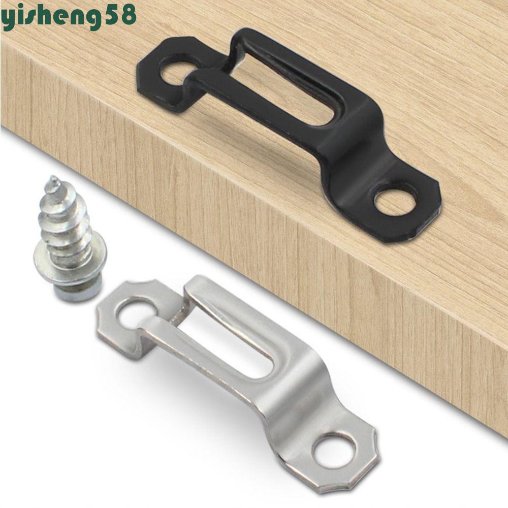 YISHENG Screw Fastener 2 in 1 10pcs/ Set Cupboard hinge Connecting ...