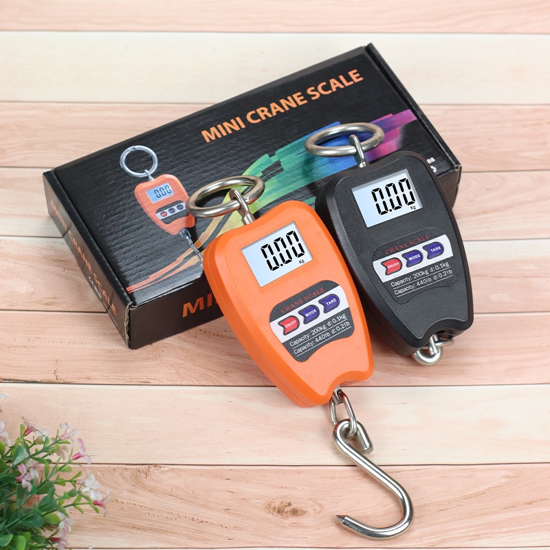 200kg Digital Crane Scale Industrial Hanging Scale Heavy Duty Hanging