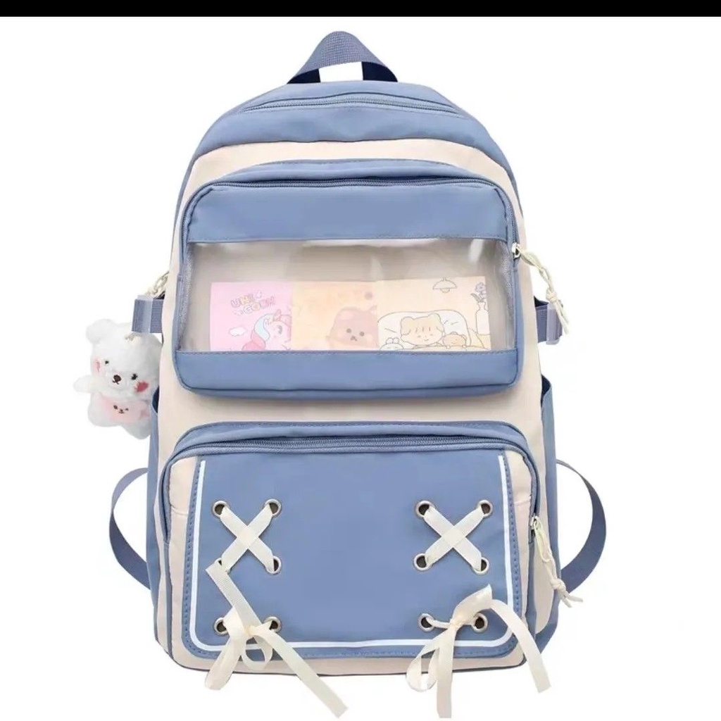 beg sekolah sanrio melody bagpack kuromi bag Female Korean style ...