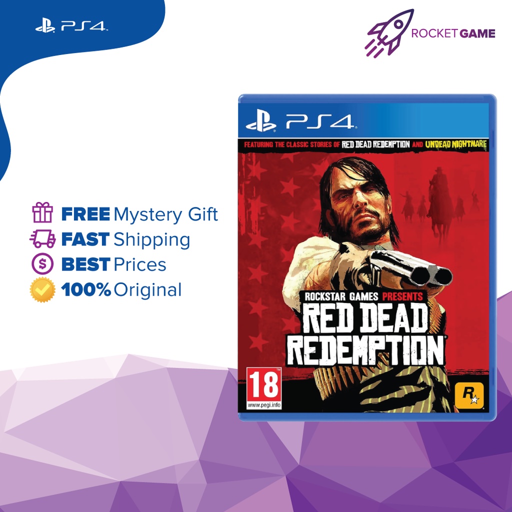 (PS4) Red Dead Redemption (ENG/CHN) *Original Brand New & Sealed ...