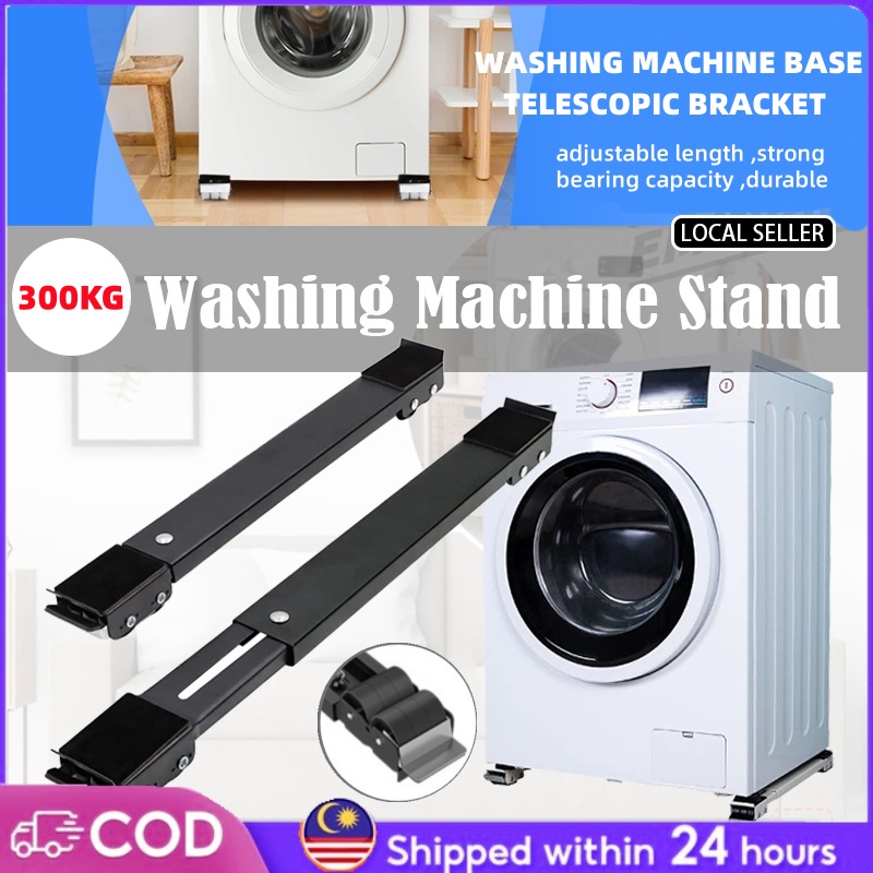 【Ready Stock】2PCS Washing Machine Stand Roda Mesin Basuh Kaki Dryer ...