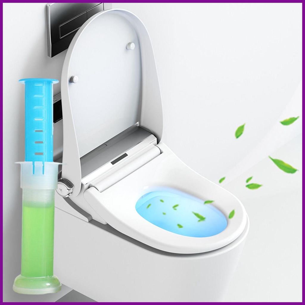 Toilet Cleaning Gel Flower Bathroom Cleaner Gel Freshening Scent Toilet