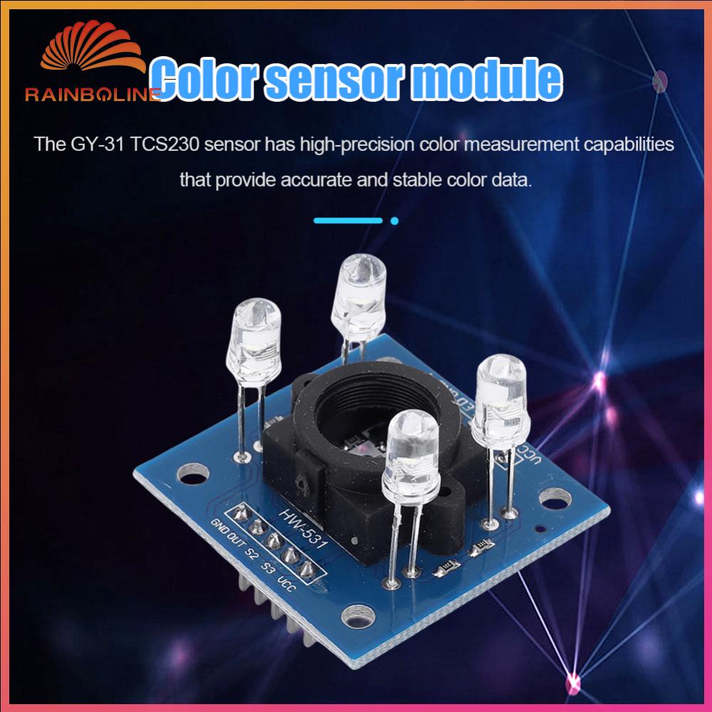 Rain GY31 TCS230 Color Detection Sensor with LED Light Color