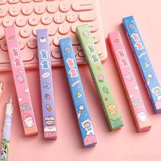 Japanese Pens Cartoon Cat Pens Stationery Set, Pink Cute Pens for