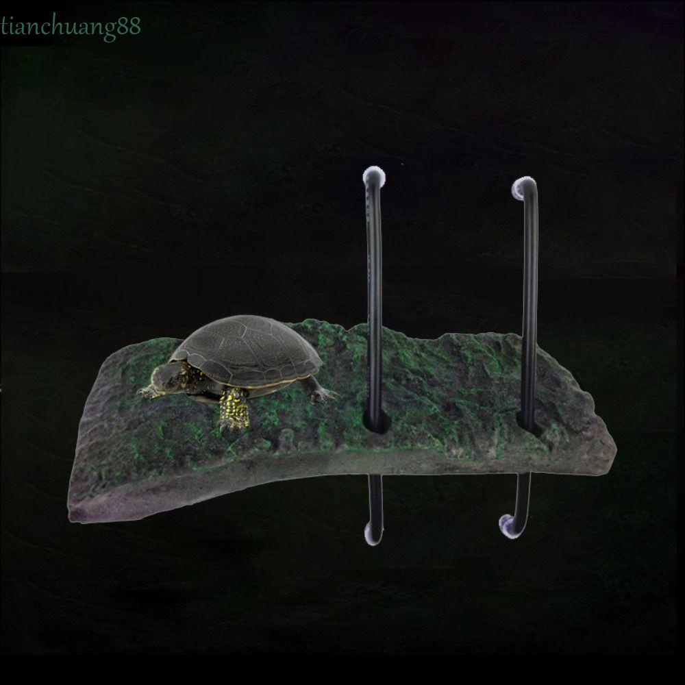 Tianchuang Turtle Floating Platform With Suction Cups Black Green