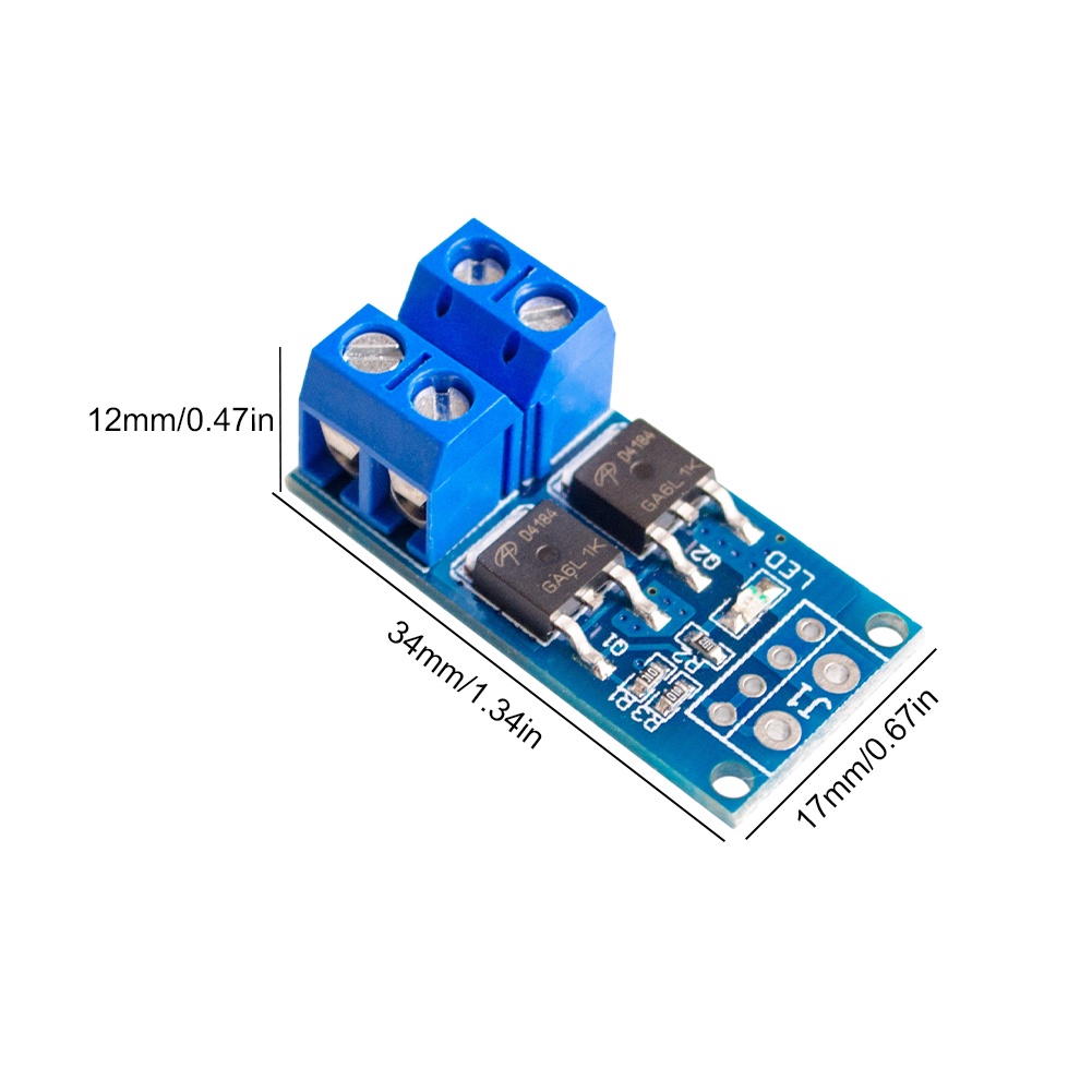 MOSFET Trigger Switch Drive Module DC 5V-36V PWM Adjustment Electronic Switch Control Board 400W 15A Max 30A 0-20KHz For Arduino – Buy The Best Products In The Online Store