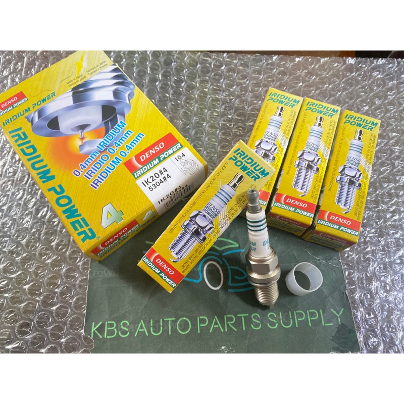Denso Iridium Spark Plug - 4 Biji IK20 - Proton Inspira Stream Jazz ...