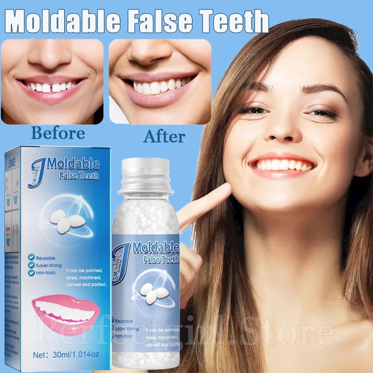 30ML Temporary Tooth Repair Kit Teeth and Gaps Moldable Falseteeth