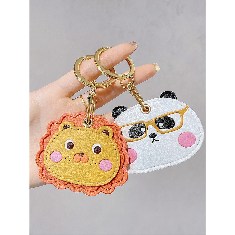 Dropshaped Access Control Card Holder Small Rectangular Elevator Card Keychain Mini Car Card