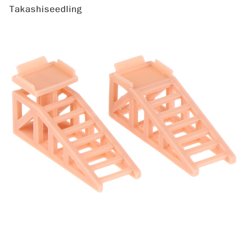 (Takashiseedling) 1/64 Automotive Repair Ramp Oil Change Ramp Repair