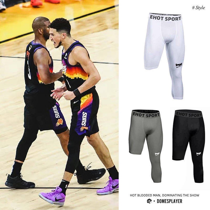 Nba American-Style One-Leg Tights Men's Summer Basketball Equipment ...