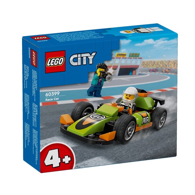 LEGO City 60399 Green Race Car (56 pcs) | Shopee Malaysia