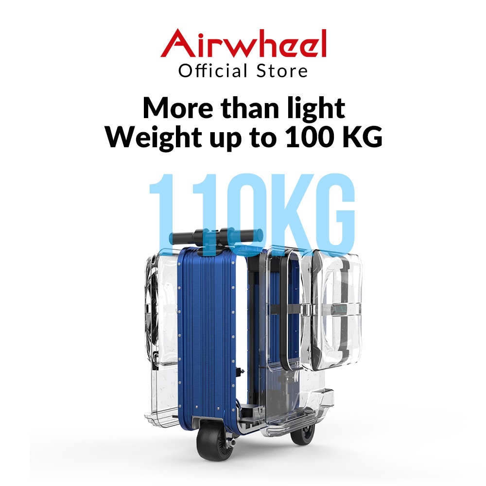 Airwheel SE3miniT Smart Riding Mobility Scooter Electric Luggage Travel